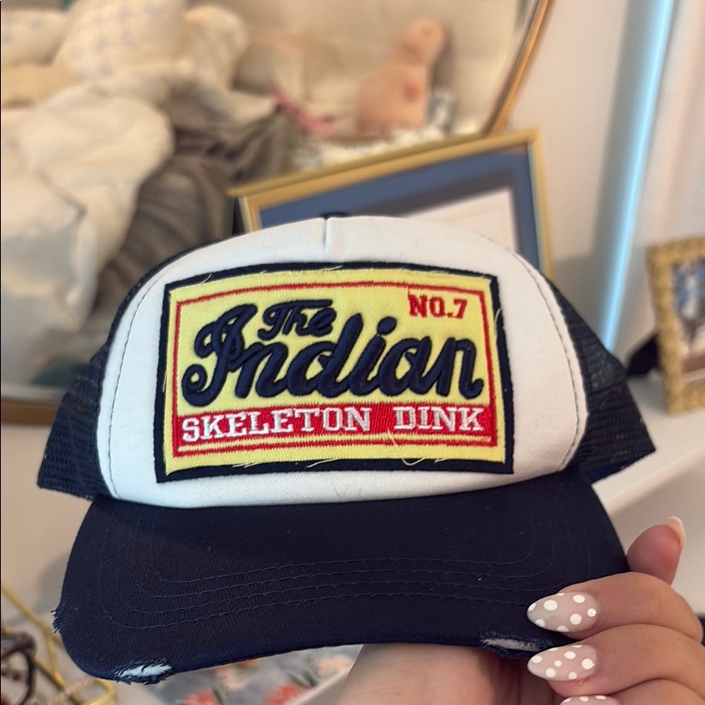 Black and White Trucker Hat
